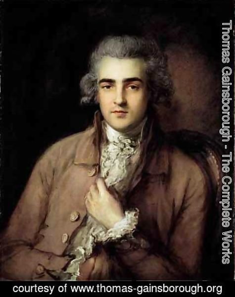 Thomas Gainsborough - Portrait Of Richard Tickell (1751-1793)