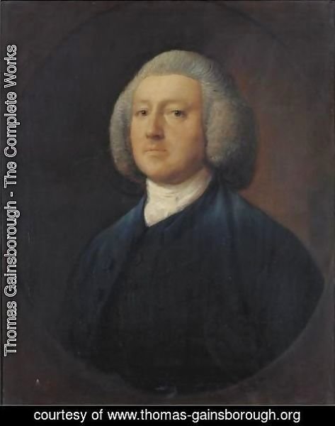 Thomas Gainsborough - Portrait Of Dr. William Walcot