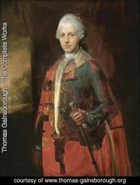 Thomas Gainsborough - Portrait Of A Nobleman