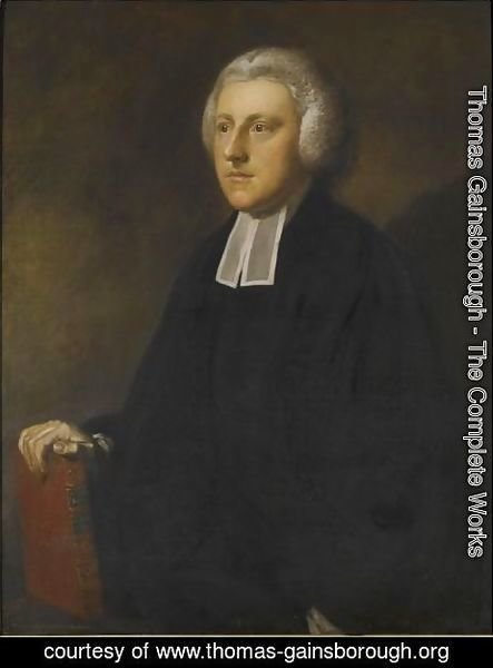 Thomas Gainsborough - Portrait Of A Suffolk Clergyman