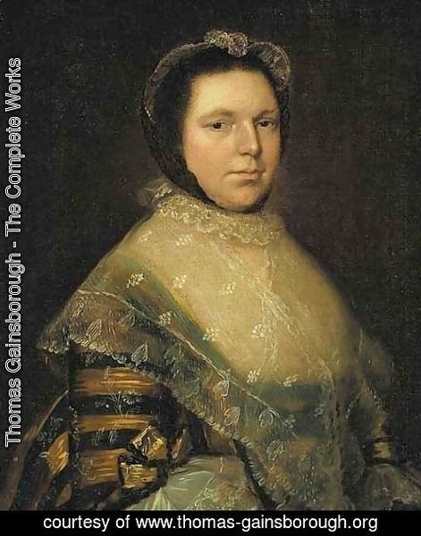 Thomas Gainsborough - Portrait of Elizabeth Prowse