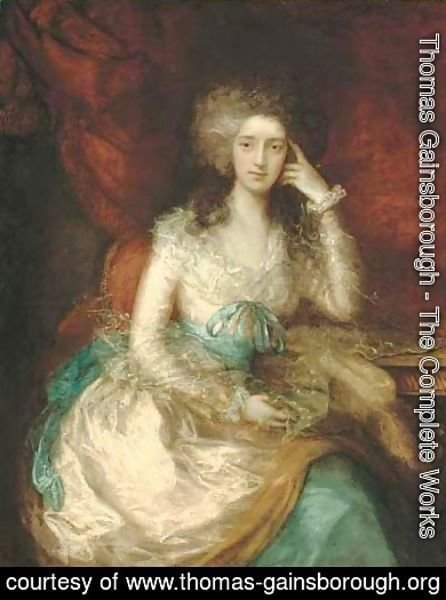 Thomas Gainsborough - Portrait of the Hon. Mrs Watson (1767-1818), later Lady Sondes
