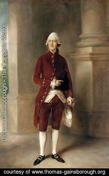 Thomas Gainsborough - Portrait of Sir Charles Gould