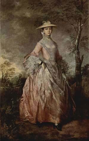 Thomas Gainsborough - Portrait of Mary Countess Howe