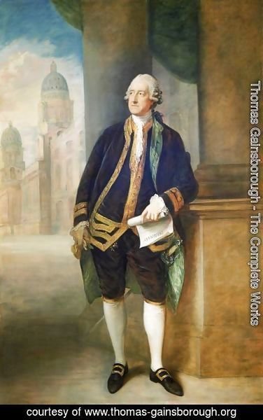 Thomas Gainsborough - John Montagu,  4th Earl of Sandwich