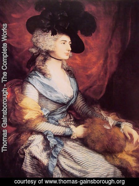 Thomas Gainsborough - Mrs Sarah Siddons 1785