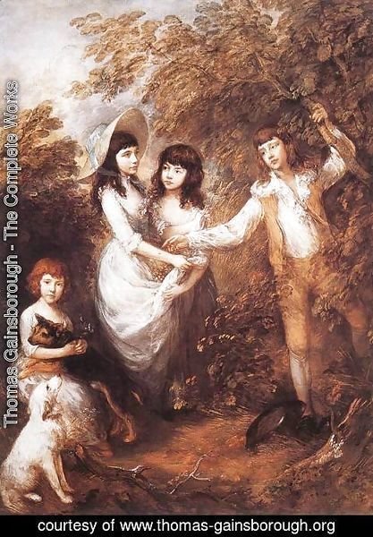 Thomas Gainsborough - The Marsham Children 1787