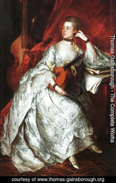 Thomas Gainsborough - Mrs. Philip Thicknesse 1759-60