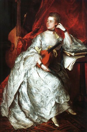 Thomas Gainsborough - Mrs. Philip Thicknesse 1759-60