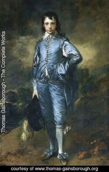 Thomas Gainsborough - Portrait of Jonathan Buttall (The Blue Boy) 1770